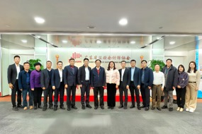 深圳市财政局党组成员、市注册会计师行业党委专职书记唐琪一行到省注协拜访交流